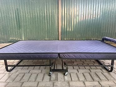 foldable table: Раскладушка, Новый, С матрасом — 1