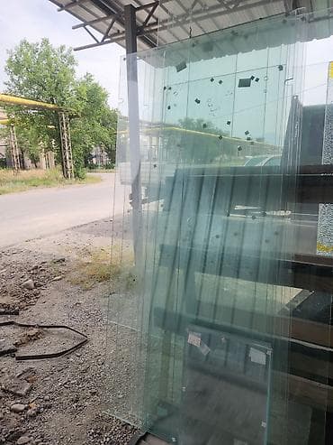 Стекла, стеклопакеты для дверей: Закалённые стеклянные панели и заготовки - Материал: термически — 1