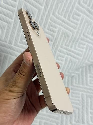 iphone 16 pro 128: IPhone 16 Pro Max, Б/у, 256 ГБ, Natural Titanium, Кабель, 100 % — 3