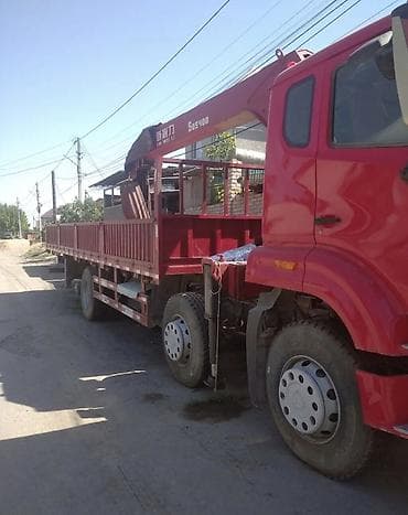 установка кронштейна: Стрела 21 м, 20 т, Борт 14000 кг — 2