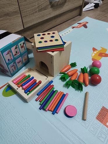 где продаётся на бубу: Развивающие игрушки для детей 1+, отличное состояние, цена договорная — 1