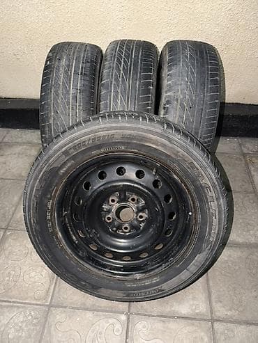 шины 15с: Колеса в сборе 205 / 65 / R 15, Лето, Комплект, Легковые, Железные, отверстий - 5 — 1