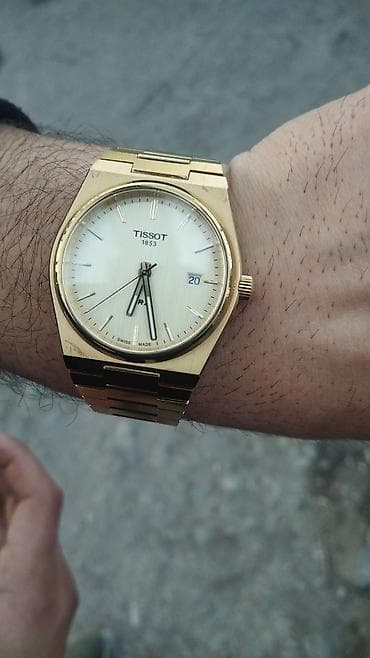 Зер буюмдар: Классикалык сааттар саат, Tissot, Швейцария, Суу өткөрбөөчү, Эркектердики, Колдонулган — 3