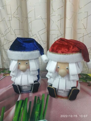 бумажные упаковки: Подарочная упаковка "Дед Мороз" — 1