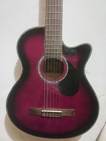 кок талаа: Классическая гитара Campbell Acoustic с вырезом (cutaway). - Тип — 3