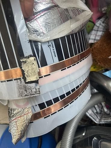 термопленка: После ремонта не понадобились Есть три размера 3на4 Все три вместе за — 1