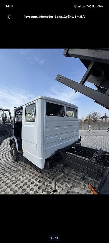 значок на мерседес: Грузовик, Mercedes-Benz, Дубль, 5 т, Б/у — 4