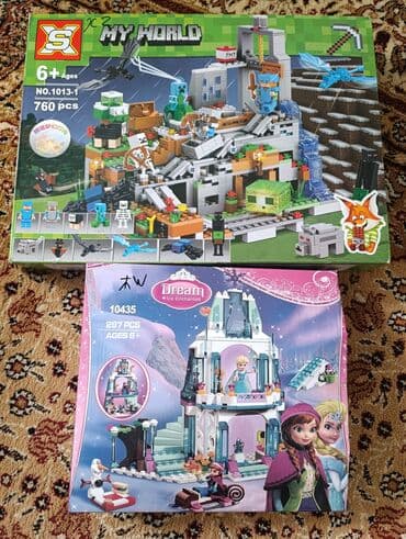 купить лего недорого: Продается Лего Майнкрафт и Холодное сердце, состояние отличное — 1