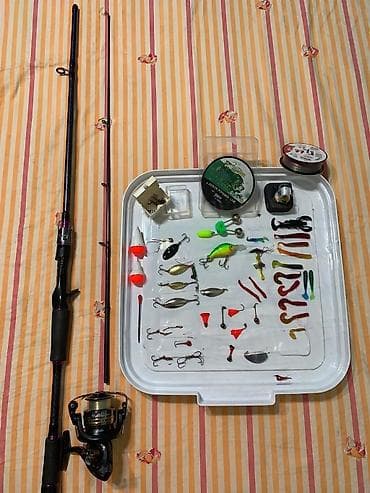 дека: Бейткастинговое спиннинговое удилище двухчастное. Основные — 1