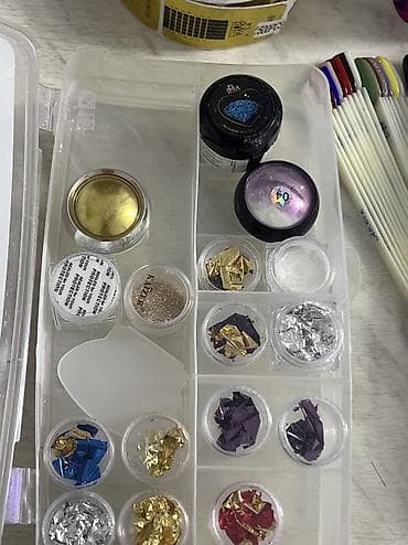 с полками: Полный профессиональный комплект для маникюра и наращивания ногтей — — 3