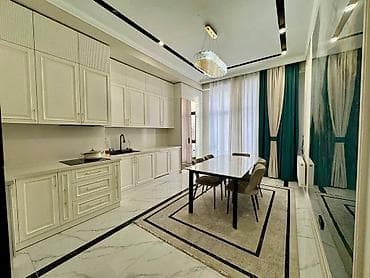 южные мкр: 4 комнаты, 184 м², Элитка, 4 этаж, Дизайнерский ремонт — 4