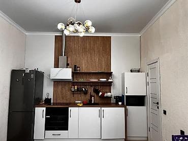 возле речки: 3 комнаты, С мебелью полностью — 1