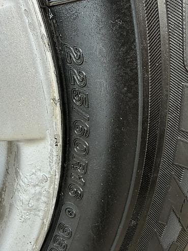 Колеса в сборе 225 / 60 / R 16, Зима, Б/у, Комплект, Легковые, Литые, отверстий - 5 — 2