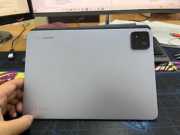 Планшет, Xiaomi, память 256 ГБ, 15" - 16", 4G (LTE), Б/у, Классический цвет - Серый