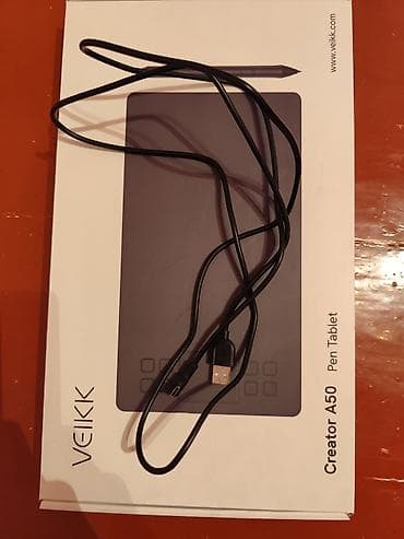 samsung galaxy tab s10: Veikk, Б/у, Размер A4, Кабель, Совместим с Android, Windows, Linux — 2