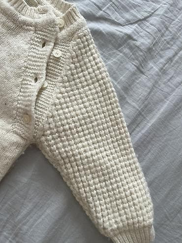 кардиган оверсайз: Комплект, цвет - Бежевый — 3