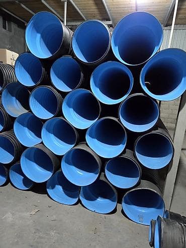 гранула пнд: Труба для канализации Магистральная, Материал: Полиэтилен низкого давления (ПНД) — 1