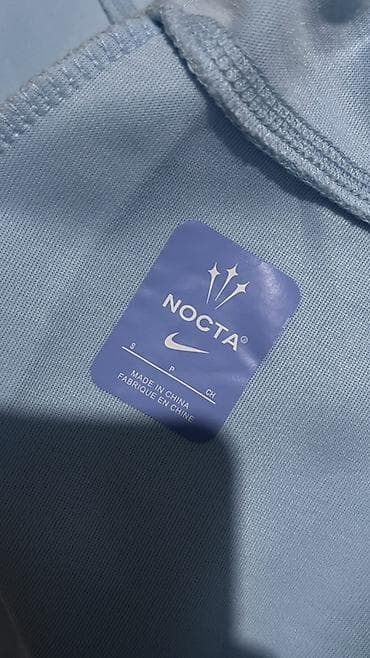Спортивные брюки Nike NOCTA - Цвет: светло‑голубой (ice blue) - — 7