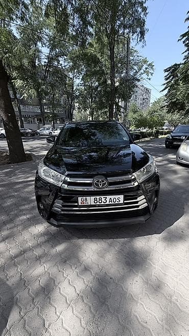 Транспорт: Toyota Highlander: 2017 г., 3.5 л, Автомат, Бензин, Внедорожник — 1