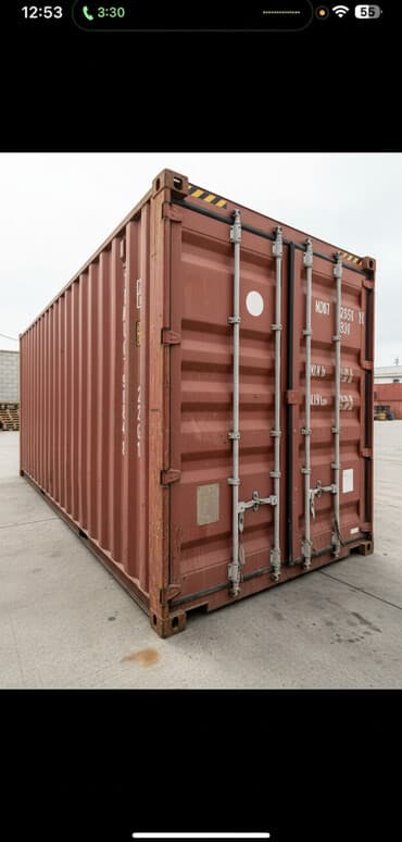 контейнеры в оше: Контейнер морской 20-футовый, тип 22G1 (стандартная длина 20’) — 2
