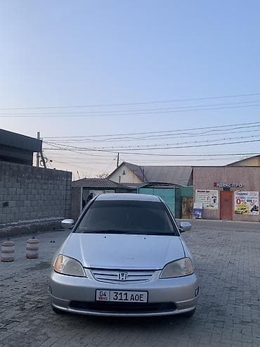 Honda Civic: 2002 г., 1.5 л, Автомат, Бензин, Седан at lalafo.kg Honda Civic: 2002 г., 1.5 л, Автомат, Бензин, Седан