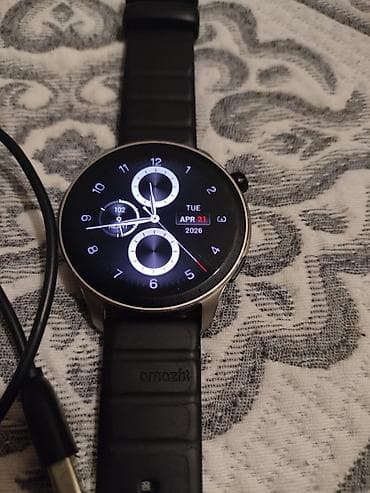 Amazfit GTR (круглый корпус) Комплектация: - смарт-часы с круглым