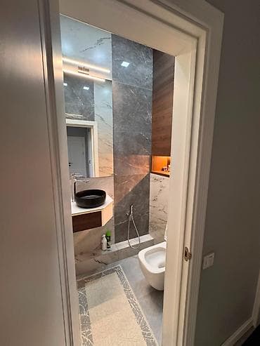 Квартиры: 1 комната, 46 м², Асанбай мкр Элитка, 9 этаж, Евроремонт — 10