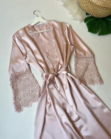 белая ночная сорочка: Ночная сорочка, Атлас, Длинная модель, XS, S, M — 5