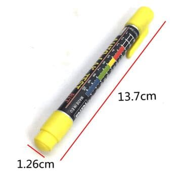 толшинамер авто: #толшиномер карандаш #толшиномер ручка 【Измеритель толщины краски с — 3