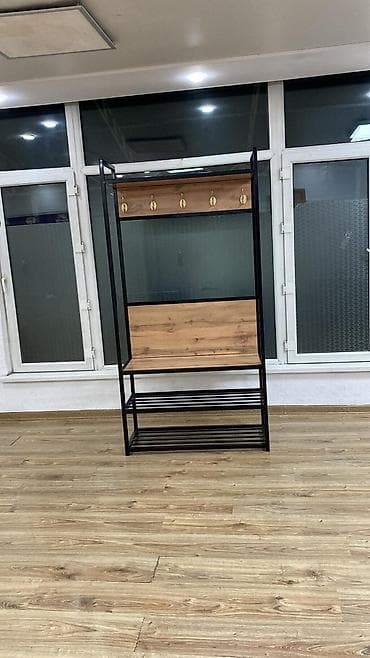 прихожая лофт: Шкаф-прихожая, Новый, Без зеркала, Железо — 2