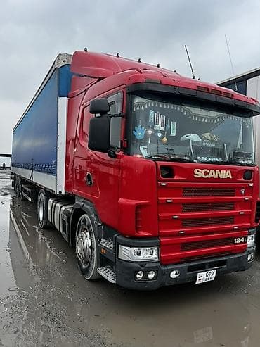 space gear: Тягач, Scania, Тентованный — 2
