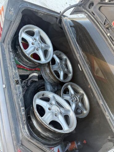 bmw e34 2 5: Колеса в сборе R 15, Зима, Б/у, Легковые, Литые, отверстий - 5 — 3