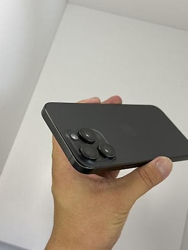 Техника и электроника: IPhone 15 Pro Max, Б/у, 256 ГБ, Black Titanium, 85 % — 9
