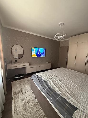 3: 3 комнаты, 90 м², Ала-Арча ТРЦ 5 этаж, Евроремонт — 5
