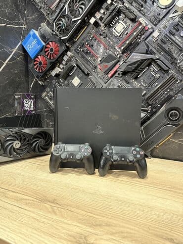 Игровая консоль PlayStation 4pro Комплект : Два Джойстика и