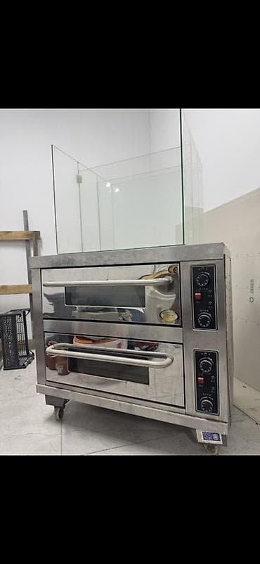 Өндүрүш үчүн жабдуулар: Промышленная электрическая печь для пиццы/выпечки, 2-камерная - — 4