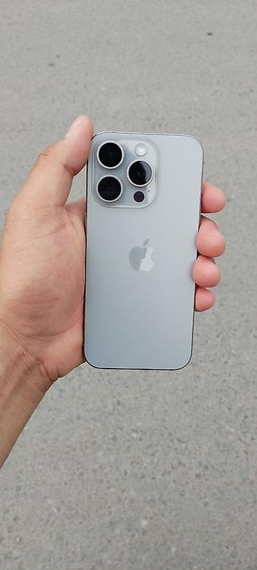 умные часы gps: IPhone 15 Pro, Natural Titanium — 2