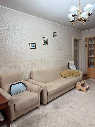 Квартиры: 3 комнаты, 57 м², 4 мкр 104 серия, 4 этаж, Косметический ремонт — 3