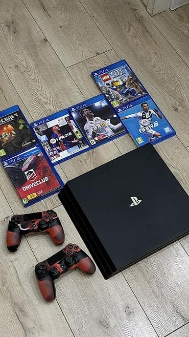 Продаю Sony PlayStation 4 Pro 1TB (CUH-7016B) 🎮 2 оригинальных