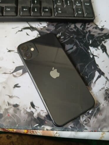 IPhone 11, Б/у, 128 ГБ, Черный, 78 %