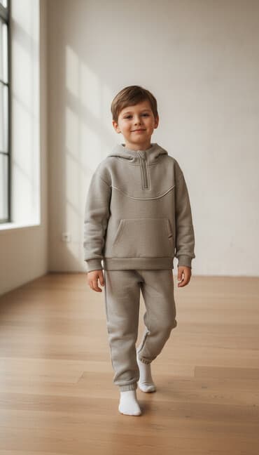 платья для спортивных бальных танцев для детей: Детский спортивный костюм для мальчика/девочки, на рост/возраст 6–7 — 1