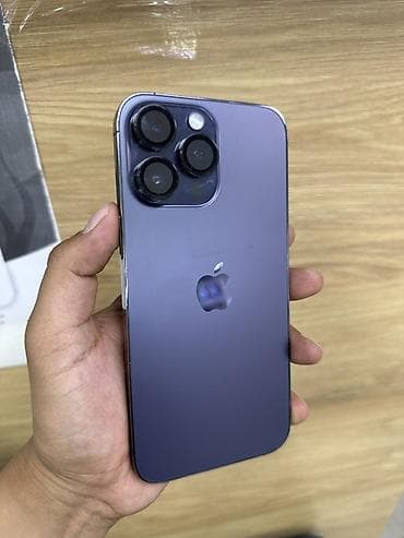 IPhone 14 Pro Max, 128 ГБ, цвет Deep Purple. Каробка документ