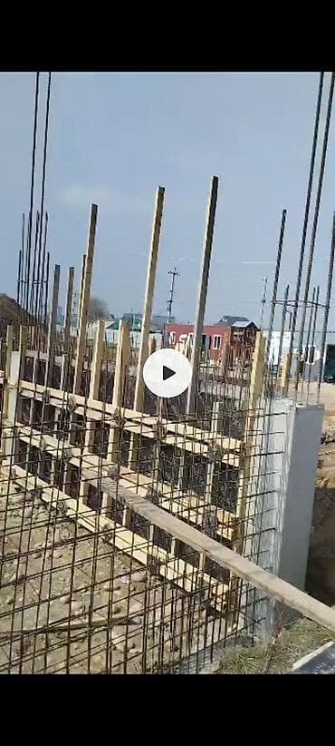 Монолитные работы: армирование и заливка железобетонных конструкций -