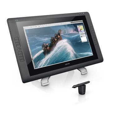сколько стоит планшет для рисования на компьютере: Wacom, Колдонулган, Өлчөмү A3, Кабель, Менен шайкеш Терезелер — 5
