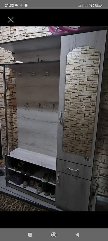 Продаю шкаф-прихожку с зеркалом, состояние отличное, пользовались at lalafo.kg Продаю шкаф-прихожку с зеркалом, состояние отличное, пользовались