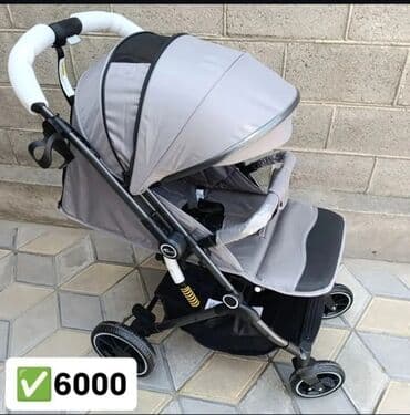 коляски в бишкеке дордой цены: Коляска, цвет - Серебристый, Новый — 1