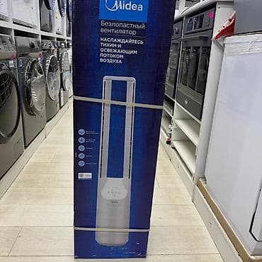 безлопастной вентилятор: Безлопастный напольный вентилятор Midea (tower fan) - Современная — 1