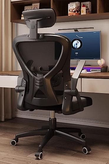 накидки на кресла: Игровое кресло, Новый, С колесиками, цвет - Белый, Экокожа — 9