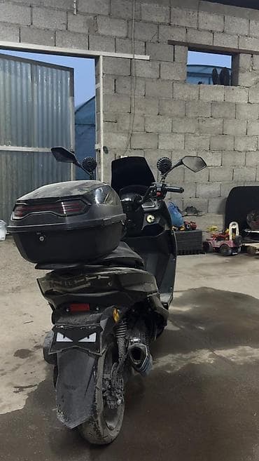 скутера бу: Макси-скутер BWS, 150 куб. см, Бензин, Б/у — 7