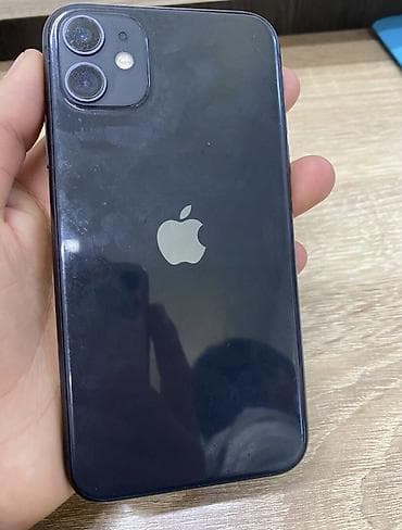 Мобильные телефоны: IPhone 11, Б/у, 128 ГБ, Черный, Зарядное устройство, Чехол, Кабель, 74 % — 2